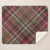 赤と緑の小さな赤い果実 シェルパブランケット (正面(横))