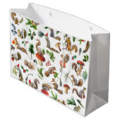 赤と緑の抱き枕 ラージペーパーバッグ (裏面アングル)