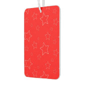 赤と緑の星エアフレッシュナー カーエアーフレッシュナー (左)