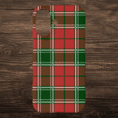 赤と緑の格子模様 Case-Mate iPhoneケース