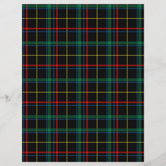 赤と緑の格子縞 (裏面)