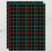 赤と緑の格子縞 (正面/裏面)