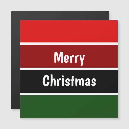 赤と緑の楽しいクリスマス (正面/裏面)