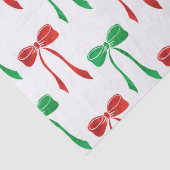 赤と緑の水の色の弓パターン 薄葉紙 (詳細)