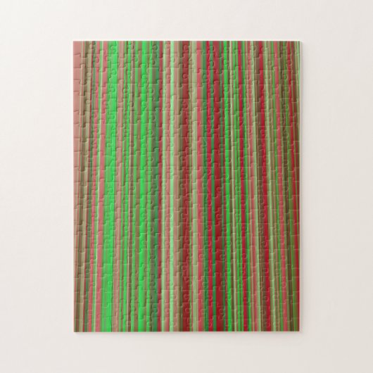 赤と緑の濃淡 ジグソーパズル (縦)