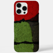 赤と緑の絵を描道 Case-Mate iPhoneケース (裏面)
