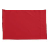 赤と緑の色 枕カバー (裏面-右)