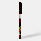 赤と緑の花モダン抽象芸術パターン #02 Case-Mate iPhoneケース (裏面 / 右)