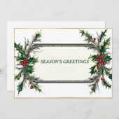 赤と緑の詳細 シーズンカード (正面/裏面)