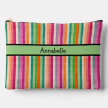 赤と緑の鮮やかストライプ