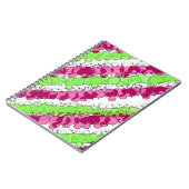 赤と緑の（ばちゃばちゃ）跳ねる 動揺して ノートブック (左側)