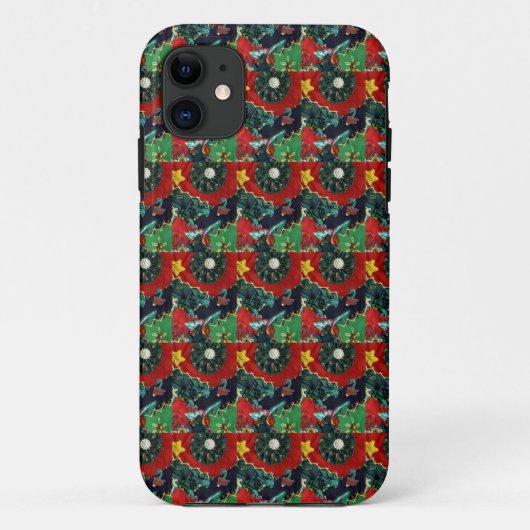 赤と緑のiPhone5ケース Case-Mate iPhoneケース (裏面)