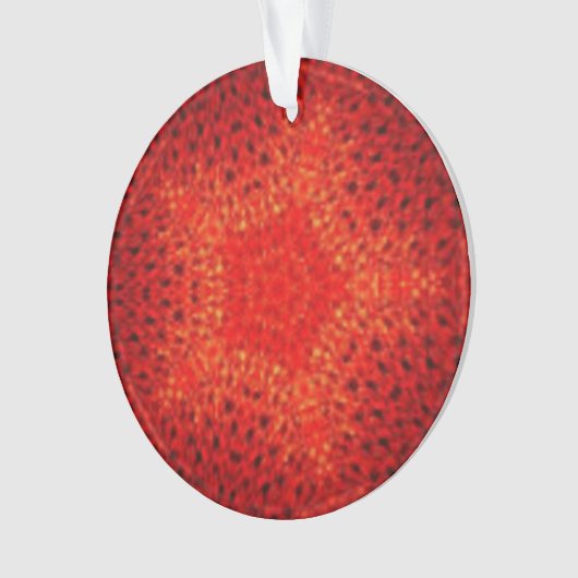 赤と緑 オーナメント (正面)