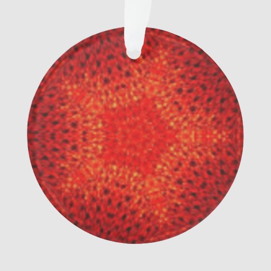 赤と緑 オーナメント (正面)