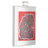 赤と緑 フラスク (右)