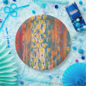 赤と緑 ペーパープレート (パーティー)