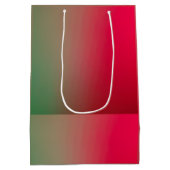 赤と緑 ミディアムペーパーバッグ (裏面)