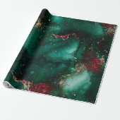 赤と緑 ラッピングペーパー (アンロールド)