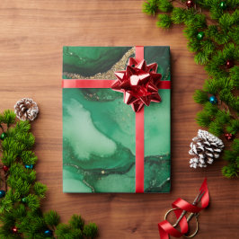 赤と緑 ラッピングペーパー