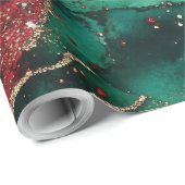 赤と緑 ラッピングペーパー (ロールコーナー)