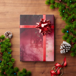 赤と緑 ラッピングペーパー