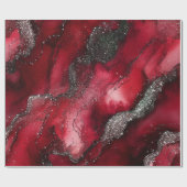 赤と緑 ラッピングペーパー (フラット)