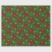 赤と緑 ラッピングペーパー (フラット)