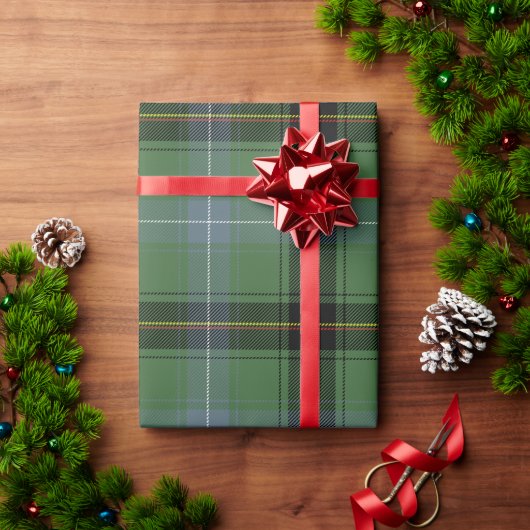 赤と緑 ラッピングペーパー (クリスマスギフト)