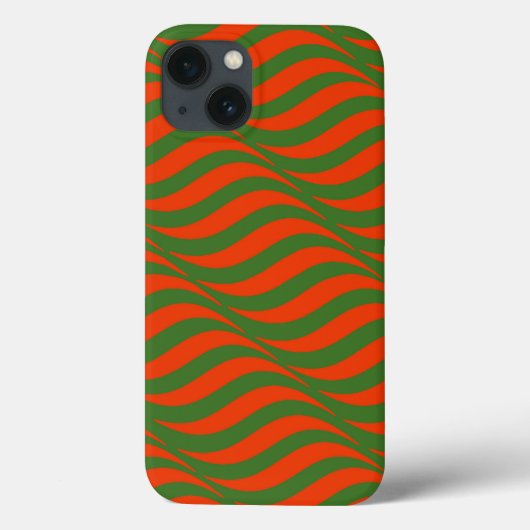 赤と緑 Case-Mate iPhoneケース (裏面)