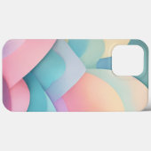 赤と茶色の丸い形 Case-Mate iPhoneケース (裏面 (横))