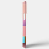赤と茶色の正方形 Case-Mate iPhoneケース (裏面 / 右)