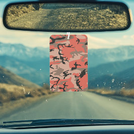 赤と茶色の迷彩、軍隊、陸軍 カーエアーフレッシュナー