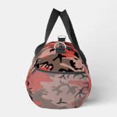 赤と茶色の迷彩、軍隊、陸軍 ダッフルバッグ (右)