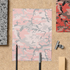 赤と茶色の迷彩、軍隊、陸軍 チラシ