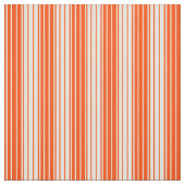 赤と薄い黄色の線の付いたパターン ファブリック (見本)