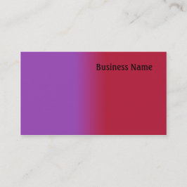 赤と薄紫 名刺