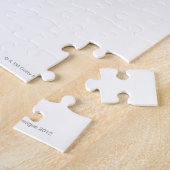 赤と赤のアフリカ系アメリカ人サッカー選手 ジグソーパズル (側面)