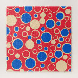 赤と赤の点 ジグソーパズル