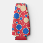 赤と赤の点 ボトルクーラー (正面)