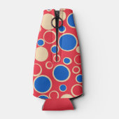 赤と赤の点 ボトルクーラー (裏面)