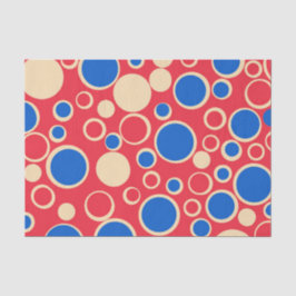 赤と赤の点 薄葉紙