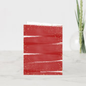 赤と金のラ・ラ・ラ・ラ 雪のホリデー クリスマス (裏面)