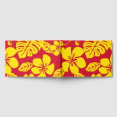 赤と金ゴールドのピンクビキニ模様 ゲストブック (全面)