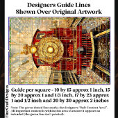 赤と金ゴールドのヴィンテージロコ、モザイクDH3Lデコページ 薄葉紙
