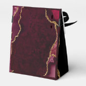 赤と金ゴールドアゲートSweet sixteenありがとう フェイバーボックス (裏面サイド)