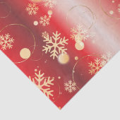 赤と金ゴールドクリスマスウィンターワンダーランド 薄葉紙 (詳細)