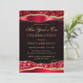 赤と金ゴールドグラムティアーズ大晦日 招待状 (スタンド正面)