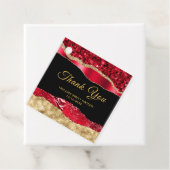 赤と金ゴールドグラムティアーズSweet sixteenありがとう フェイバータグ (インサイチュ)