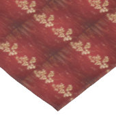 赤と金ゴールドグリッター テーブルクロス (アングル)