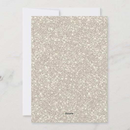 赤と金ゴールドメリークリスマスフォト シーズンカード (裏面)